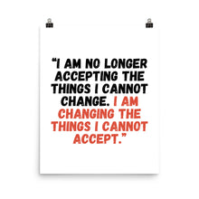 Load image into Gallery viewer, Change Poster