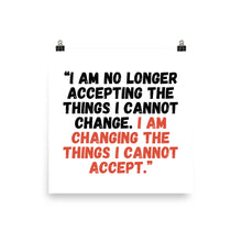 Load image into Gallery viewer, Change Poster