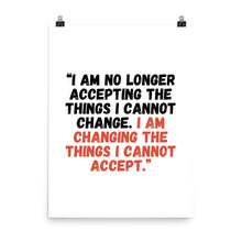 Load image into Gallery viewer, Change Poster