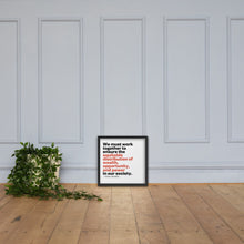 Load image into Gallery viewer, Framed Mandela poster